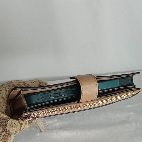 Kate Spade Tan Leather Wristlet - Picture 5 of 16